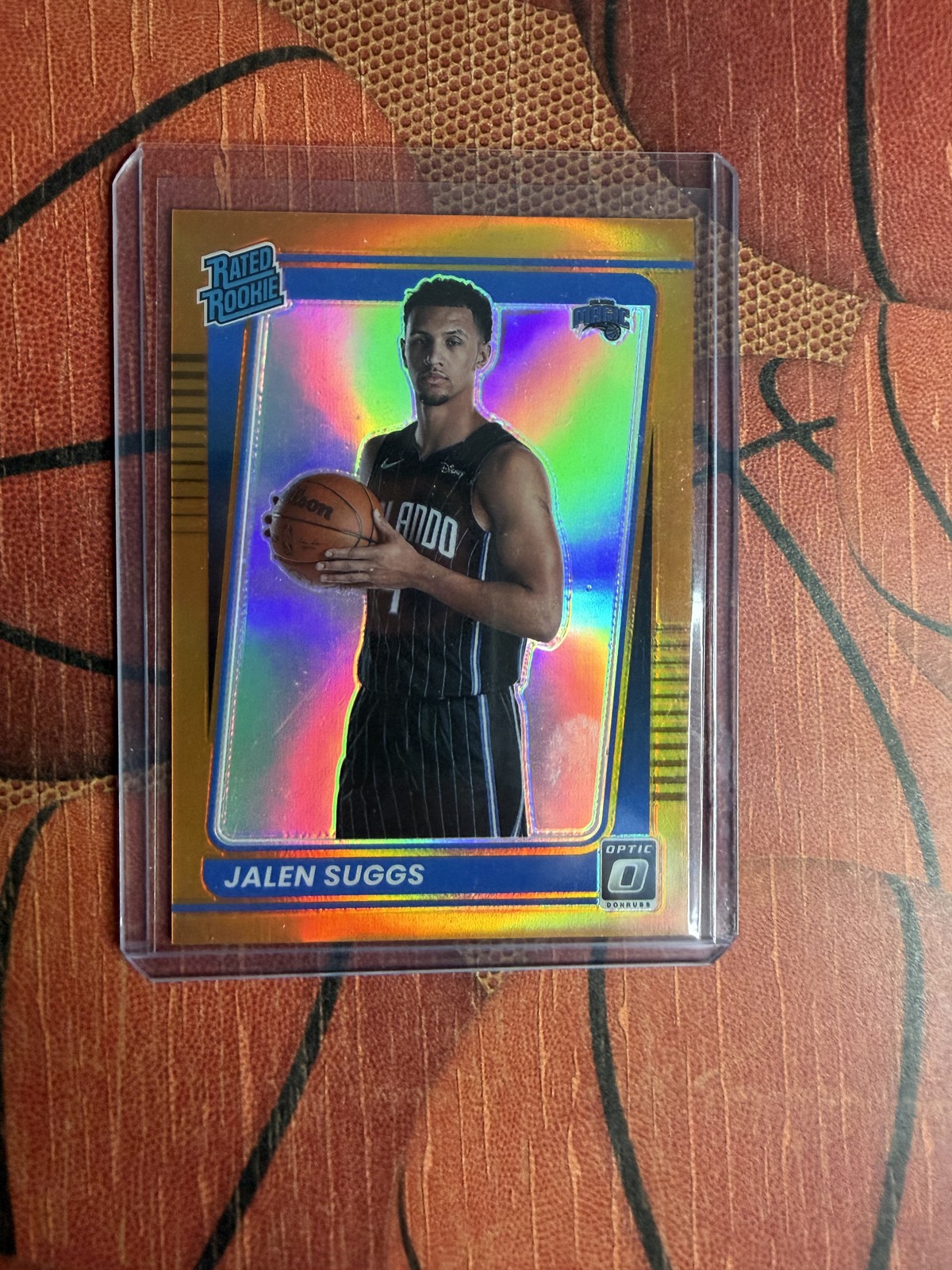 2021-22 Donruss Optic #179 Jalen Suggs Orange #/199