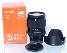 Sony FE 24-240mm f/3,5-6,3 OSS Zoom Objektiv SEL24240 wie neu!