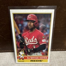Topps Heritage Ke'Bryan Hayes 10/200 Cincinnati Reds Serial Numbered #580 