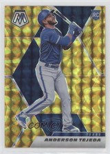 2021 Panini Mosaic Rookie Reactive Yellow Prizm Anderson Tejeda #209 0l3d