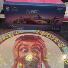 BWT Alpine A524 #31 Esteban Ocon Driver Formula One F1 2024 Bburago 1:43, 5''