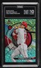 2023 Topps Finest Aqua Shimmer Refractor /175 Shohei Ohtani #17 TAG 10 GEM MINT