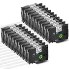 New ListingCompatible Label Maker Tape 6mm for Brother P-Touch Tz Tze-111 Pt-H110 D220 × 20