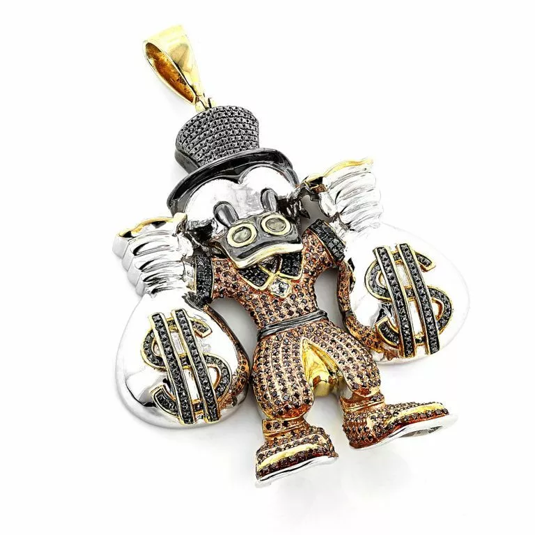 Scrooge mcduck diamond best sale pendant