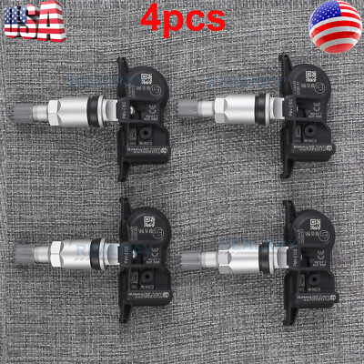 4PCS New 42607-02090 TPMS Tire Pressure Sensor For Toyota AVALON CAMRY PMV-E100