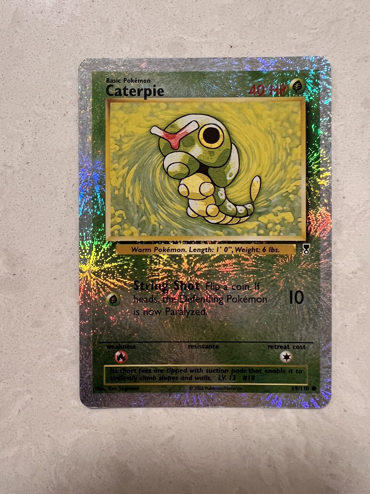 Pokemon Card TCG Caterpie Legendary Collection 69/110 Reverse Holo eBay