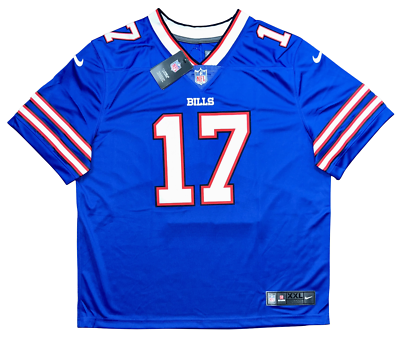 JOSH ALLEN AUTOGRAPHED SIGNED BUFFALO BILLS #17 NIKE LIMITED