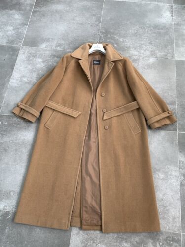 Women's HERNO Cashmere OVERSIZED Trench Coat Formal Jacket Mac IT 48 EU 44 UK 16 - Picture 2 of 24