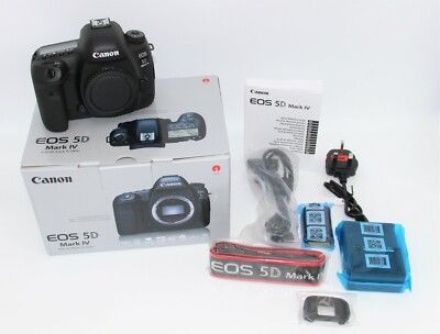 NEU. Canon EOS 5D MK IV Gehäuse 4K - 1 Jahr Garantie - KOSTENLOSE UK-Lieferung