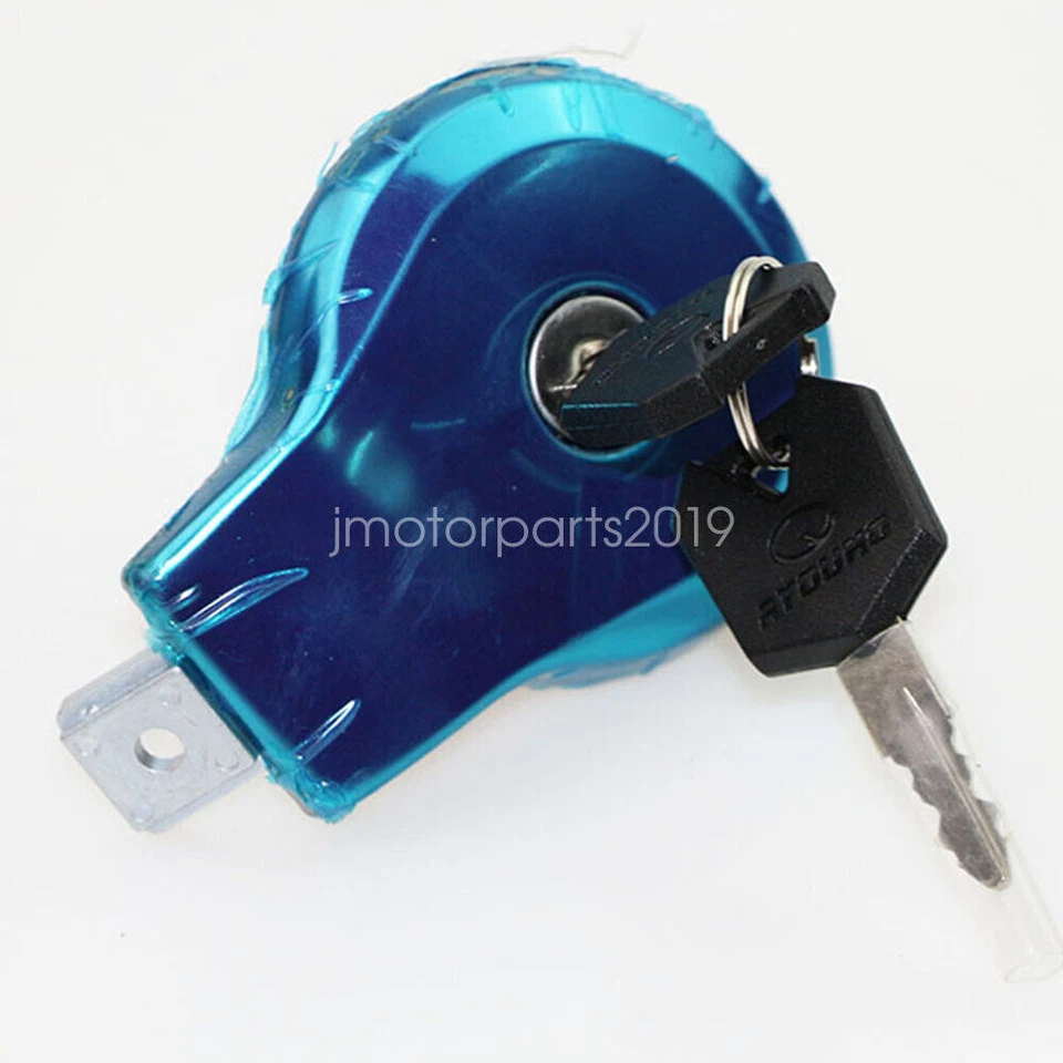 Llaves de bloqueo de tapa de tanque de combustible para Yamaha Virago XV 1100 250 750 535 Foto 4 de 4