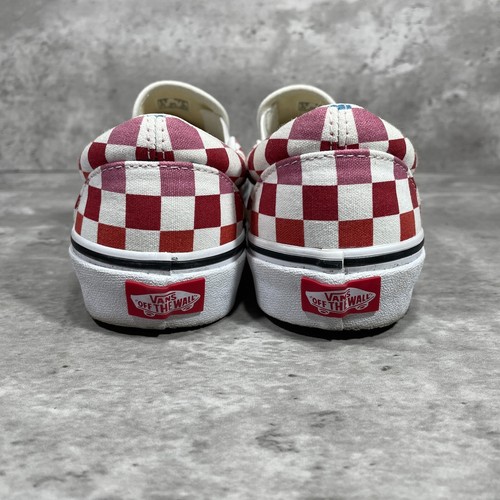 VANS Multi Color Checkered Slip On Women's Flats Loafers Size 7 - Picture 4 of 14