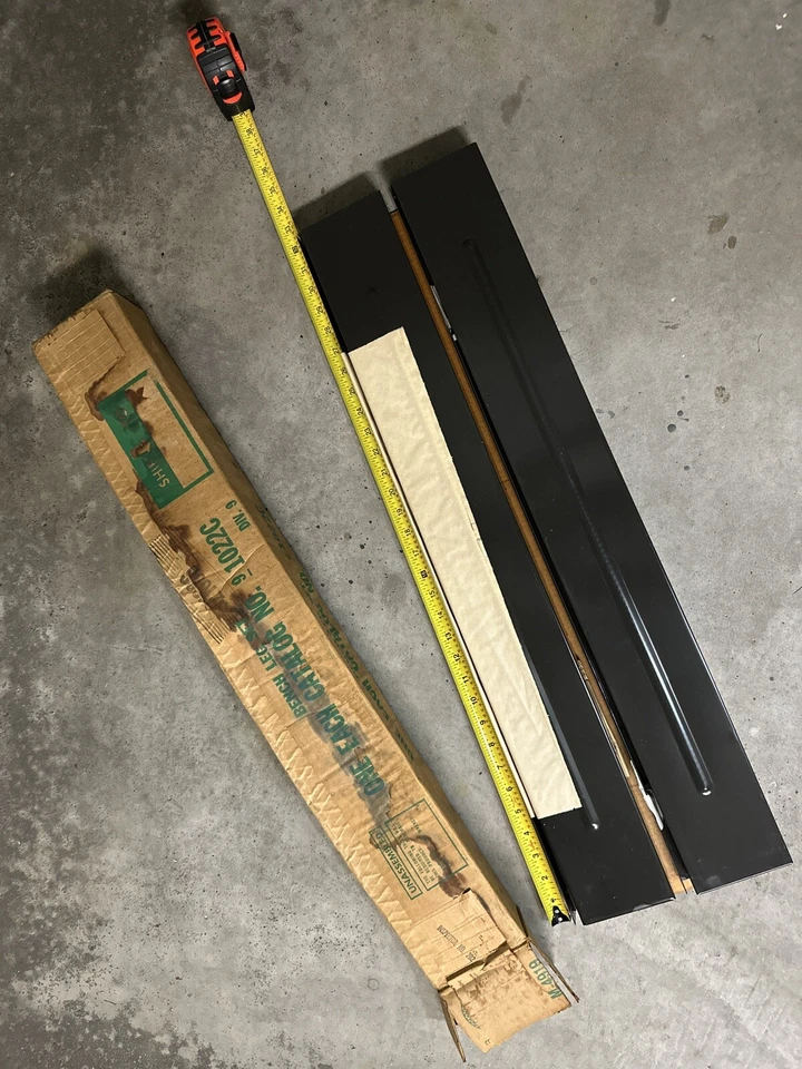 Conjunto de banco de trabalho vintage industrial par de pernas de mesa aço 32” X 4” X 1” - Imagem 4 de 4