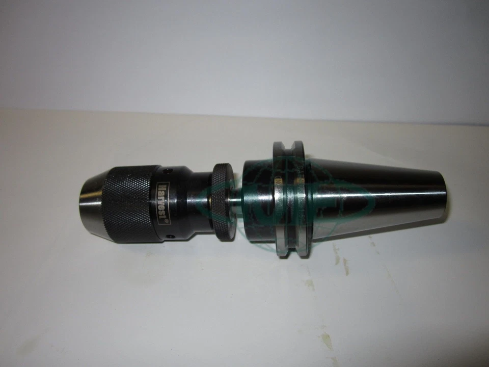 CME/HARVEST 3/8" heavy duty KEYLESS DRILL CHUCK W. CAT40 ARBOR CNC TOOLING--NEW