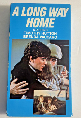 A LONG WAY HOME (vhs) Timothy Hutton, Brenda Vaccaro Rare Family Drama