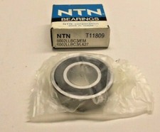 NTN 6002LLBC3/EM Ball Bearing Double Sealed 15mm ID x 32mm OD x 9 mm