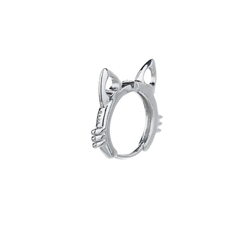 Disegno Realistico Di Un Gatto Bella Faccia Di Gatto Grigio Realistico - Foto 7