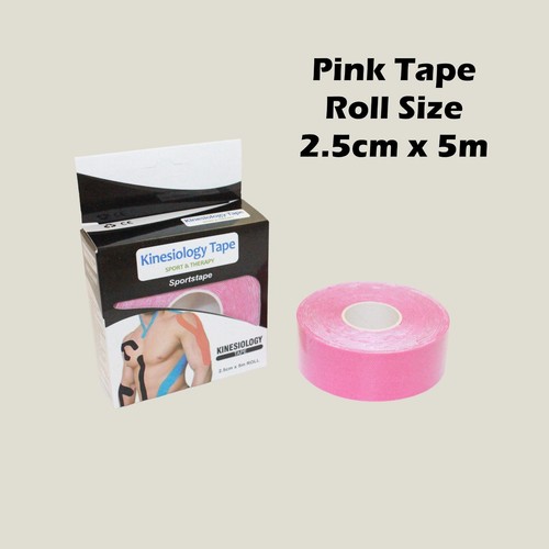 ✅2.5 and 5cm x 5m Kinesiology KT Tape ✅Muscle Strain Injury Support Physio Boobs - Picture 21 of 26