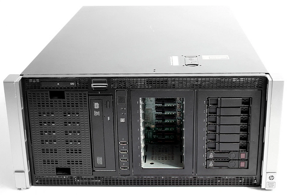 HP Proliant ML350p Gen8 Rack 1x E5-2650 v2, 98GB DDR3, 8x SFF, P420i 2x 300GB