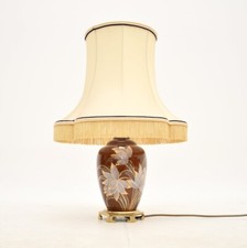 Vintage French Ceramic Table Lamp