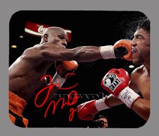 Alfombrilla de ratón autografiada facsímil Floyd Mayweather Jr. artículo #2997