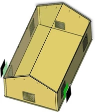 CooTentler 4pcs Double-Layer Filters EPA filters & Activated Carbon Filters