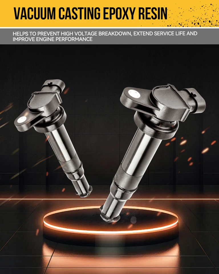 4x bobinas de encendido aptas para Mitsubishi Outlander Sport 2008-2017 Lancer 2011-2017 Foto 2 de 4