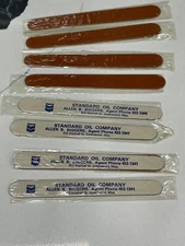 VTG Chevron Standard Oil Company 9pc Emery Boards, Agent Advertising,
