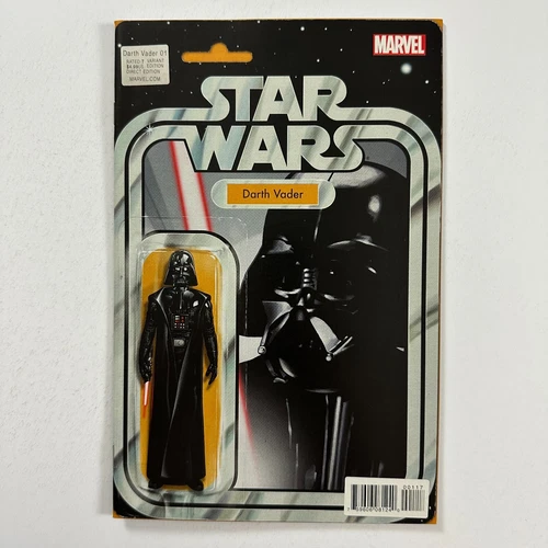 STAR WARS DARTH VADER 1 JTC ACTION FIGURE VARIANT 1ST APP BLACK KRRSANTAN 2015