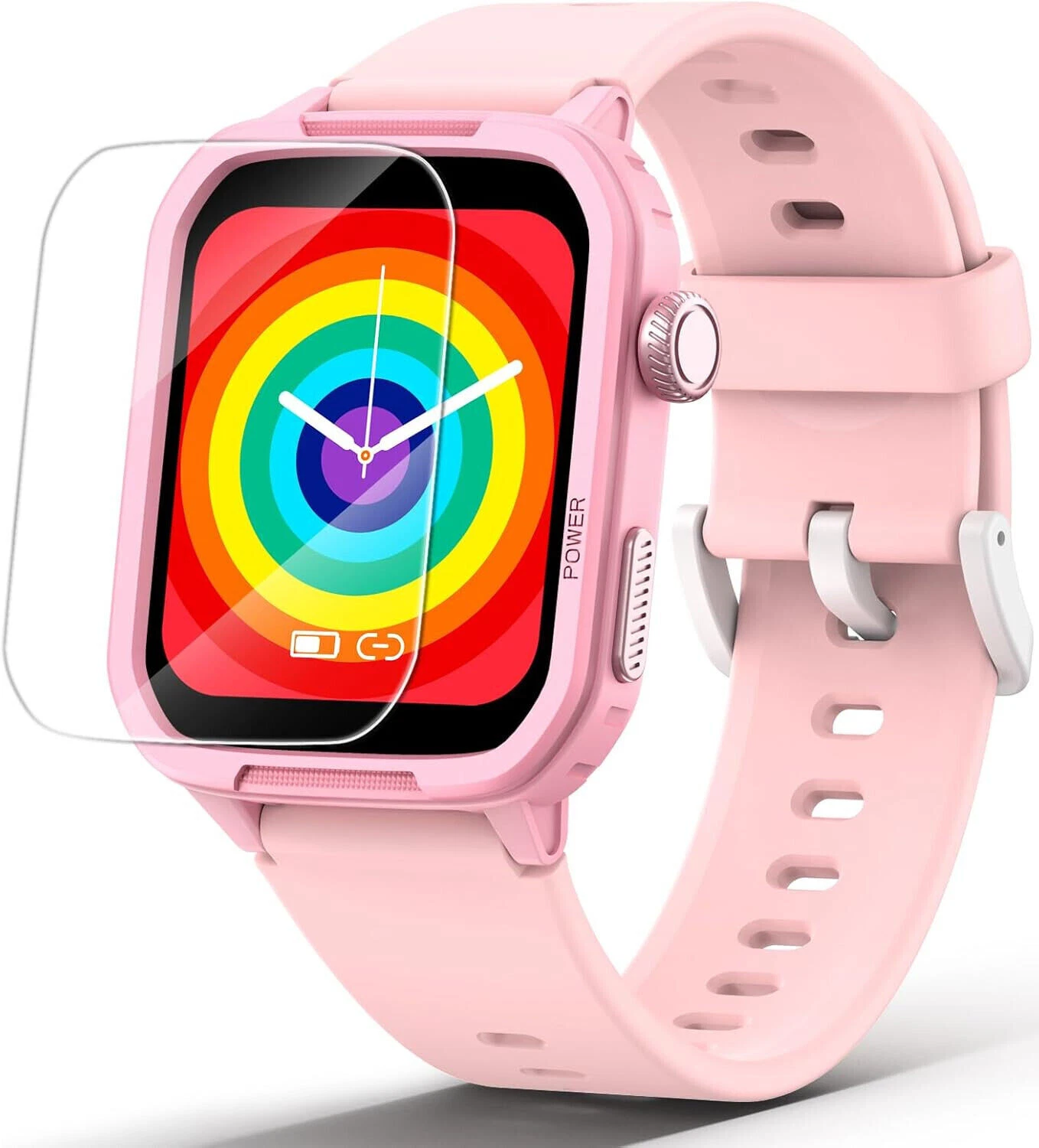 Smart Watch Kids with Screen Protector Games Waterproof Wristwatch Sleep Tracker