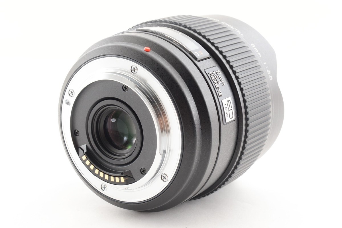 Top Mint】Olympus Fisheye Lens 8mm f3.5 Digital ED with Box