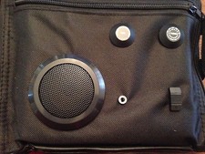 NEW Cooler Lunch Bag w/ AM/FM Radio Earphone Jack Black