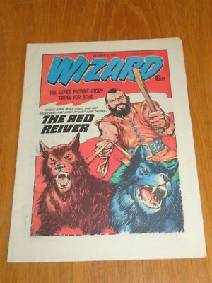 WIZARD 1ST OCTOBER 1977 DC THOMSON BRITISH WEEKLY _