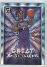 2021-22 Panini Donruss Great X-Pectations Holo Teal Laser Davion Mitchell #1 rf4