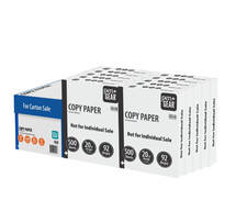 Pen Gear Copy Paper,8.5" x 11",92 Bright White,20 lb.,10 Ream Case 5,000 Sheets 