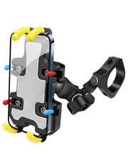 UTV Phone Mount Adjustable Heavy Duty Holder for 4 to 7 Inch Phones