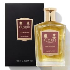 Image of Floris Leather Oud Eau De Parfum 100ml EDP Fragrance  New Sealed Unisex Spray 