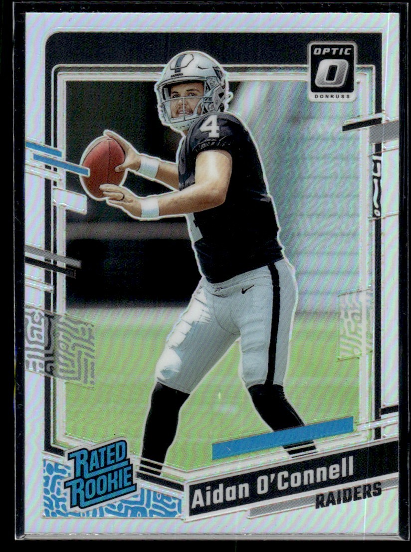 2023 Donruss Optic Holo Aidan O'Connell Las Vegas Raiders #258