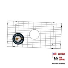 Stainless Kitchen Sink Protector - S304 Sink Grids for Bottom Brushed 26   x14   