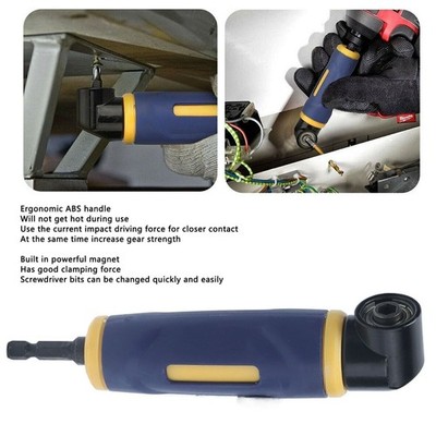 Right Angle Drill Adaptor 90 Degree Yellow Blue Drills Attachment Extension