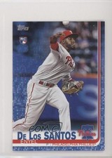 2019 Topps Mini Blue 1/10 Enyel de los Santos #291 3y6