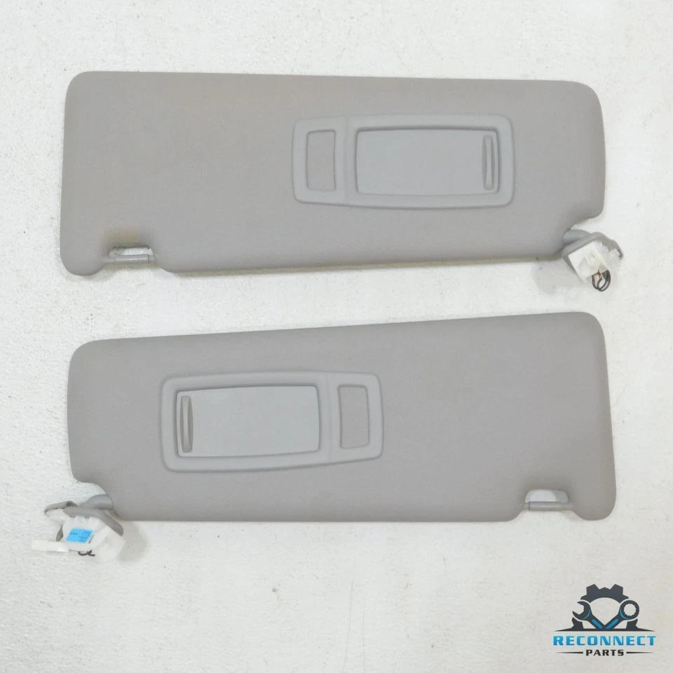 Juego de colgadores de capa parasol superior delantero izquierdo derecho BMW 428i 430i F32 14-20 OEM Foto 4 de 4