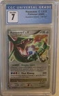 CGC 7 Rayquaza Lv. X Holographic Pokemon Card