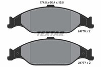 1X Textar 2477601 Bremsbelagsatz Scheibenbremse FüR Ford USA