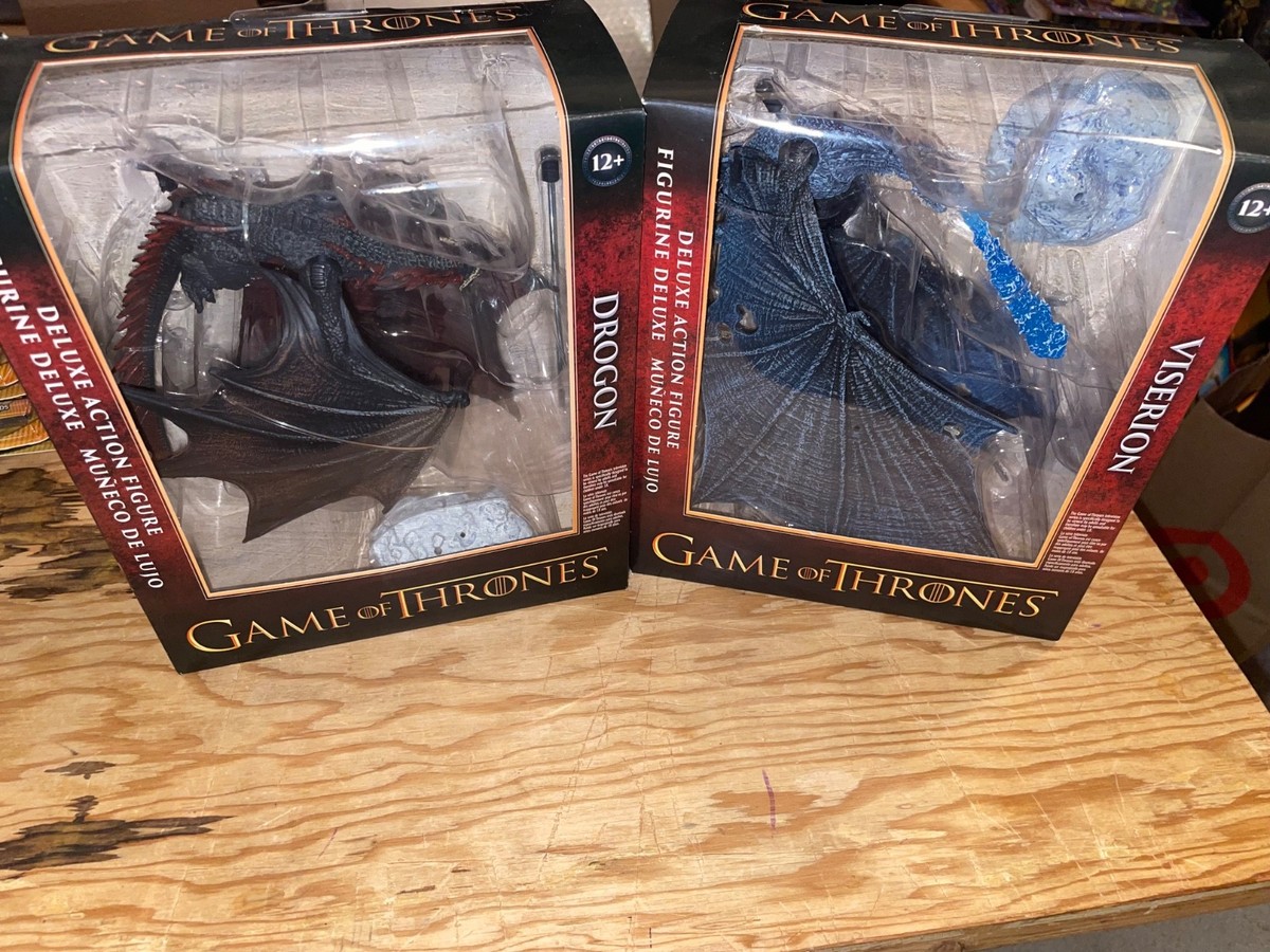 Game Of Thrones Mcfarlane Dragon Viserion Night King Ice Drogon