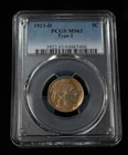 1913-D 5c Buffalo Nickel - Type 2 - PCGS MS63