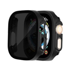 2 Pack for Apple Watch Ultra 3 2025 /Ultra 2/Ultra 49mm Privacy 49MM Black