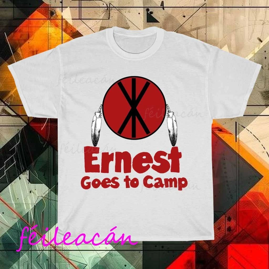 New Kamp Kikakee Ernest Goes To Camp Logo American T-Shirt Funny Size S to 5XL