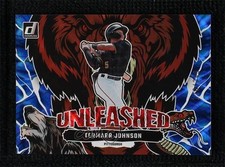 2023 Panini Donruss Unleashed Blue 130/249 Termarr Johnson #U1 0s1o