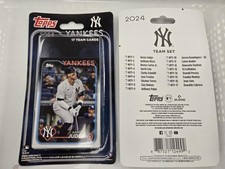 2024 Topps Retail Factory Sealed Baseball New York Yankees Base MLB Team Set. 17