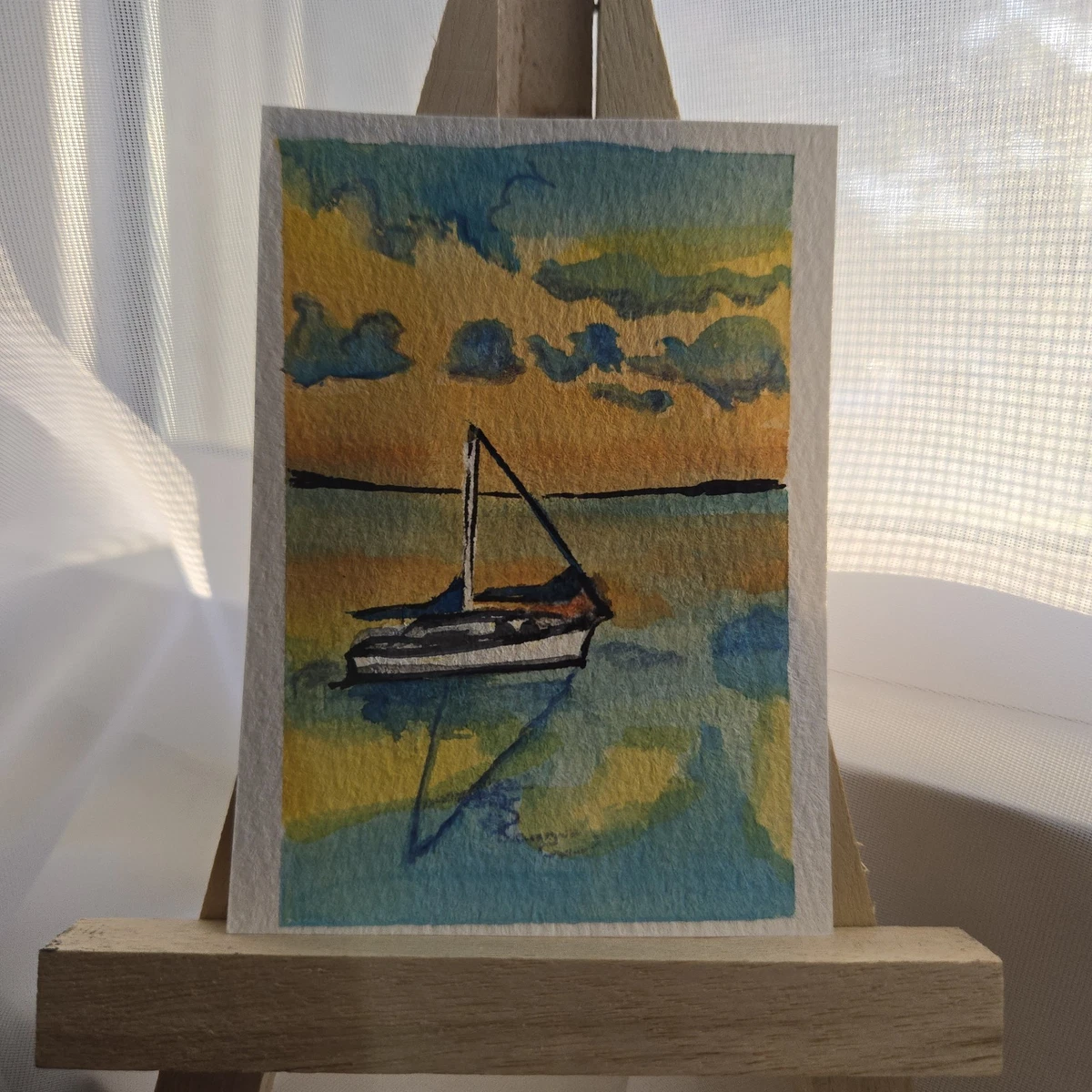 Watercolor Painting Original Nautical Art Paintings for sale | eBay